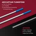 thumbnail image 2 of Electrodo de tungsteno para soldadura TIG ARCCAPTAIN TIG Blue 2% lantanado, paquete de 10, 2 of 7