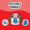 thumbnail image 4 of Juicy Drop Gummy Mystery Cube Candy, Original, Cherry, Blue Raspberry, Apple, 5oz Peg Bag, 4 of 5