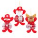 thumbnail image 1 of Gibobby Adornos Rein Regalo de Navidad Juguete Muñeco de nieve Decoraciones Cuelgue Santa Decoración para el(Multicolor), 1 of 5