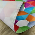 thumbnail image 5 of Ambesonne Colorful Place Mats Set of 4, Retro Mosaic Triangle, Standard Size, Multicolor, 5 of 6