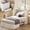 WhiteTwinMinimalistSimple, variant on Twin Murphy Bed with Built-in Charging Station, Space-Saving Murphy Bed Chest Twin with Drawer, Foldable, for Home Office Guest Room Bedroom White