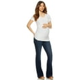 thumbnail image 6 of Sofia Jeans by Sofia Vergara Rosa Curvy Ankle Full Band Maternity Jeans, Sizes S-XXL, 6 of 7