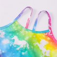 thumbnail image 3 of Girls One Piece Swimsuits Bathing Suits For Kids Cross Back Swimwear Beach Summer Swim Suits For 3-10 Years,110cm, 3 of 4