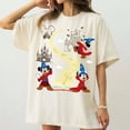 thumbnail image 2 of Retro Disney Fantasia Sorcerer Mickey Shirt, The Sorcerer’s Apprentice Sketch Tee, Disneyland Family Matching Shirt, Vintage Mickey Art Tee, 2 of 6