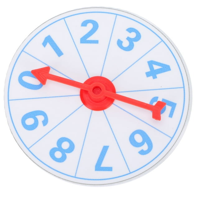MasteelfCA 1Pc Prize Wheel Hanging Draw Wheel Teaching Activities Rotary Game Prop