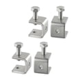 thumbnail image 3 of LOVIVER 4 Pieces C Clamp Hardware Fixed Holder Clip for Woodworking Welding Mounting, 3 of 8