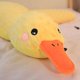 thumbnail image 1 of Pato tumbado de gran tamaño, juguetes de peluche, alfombrilla de ganso de animales Kawaii, almohada de avión para bebé, cojín suave de peluche para, 1 of 2