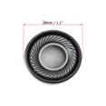 thumbnail image 2 of Unique Bargains 2W 8 Ohms Micro Haut-Parleur Aimant Haut-Parleur 28mm Dia 2PCS, 2 of 3