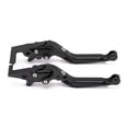 thumbnail image 1 of Palancas de embrague de freno de motocicleta de 2 piezas Reemplazo de aleación de aluminio CNC ajustable para ADV150 2019-2021Negro, 1 of 5