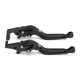 thumbnail image 3 of Manija De Embrague De Freno, Palancas De Embrague De Freno Ajustables Resistentes Al Desgaste 2 Piezas Para Piezas De Motocicleta ANGGREK Negro, 3 of 8
