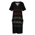 thumbnail image 3 of Kamala Harris-vestido holgado de estilo Vintage para mujer ropa de verano con bolsillos vestidos elegantes para fiesta de graduación, 3 of 6
