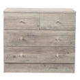 thumbnail image 4 of Ktaxon 4 Drawers Dresser Chests for Bedroom, Wood Chset of Drawers,Dressers Organizer for Bedroom, Living Room,Hallway, Gray, 4 of 11