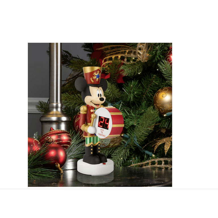 Disney 9-in LED Musical Mickey Mouse Toy Soldier Countdown to