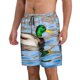 thumbnail image 2 of Fotbe Mallard Duck Swimming In A River Trajes de Baño Estampados para Hombre, Shorts de Verano de Secado Rápido, Ropa de Playa, Bañadores-XX-Large, 2 of 6