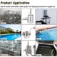 thumbnail image 5 of 3Conjunto Válvula de Flotador de Agua de 1/2 Pulgada A 3/4 Pulgada, Acero Inoxidable, Válvula de Flotador de Controlador de de Agua Completamente Automática, 5 of 5