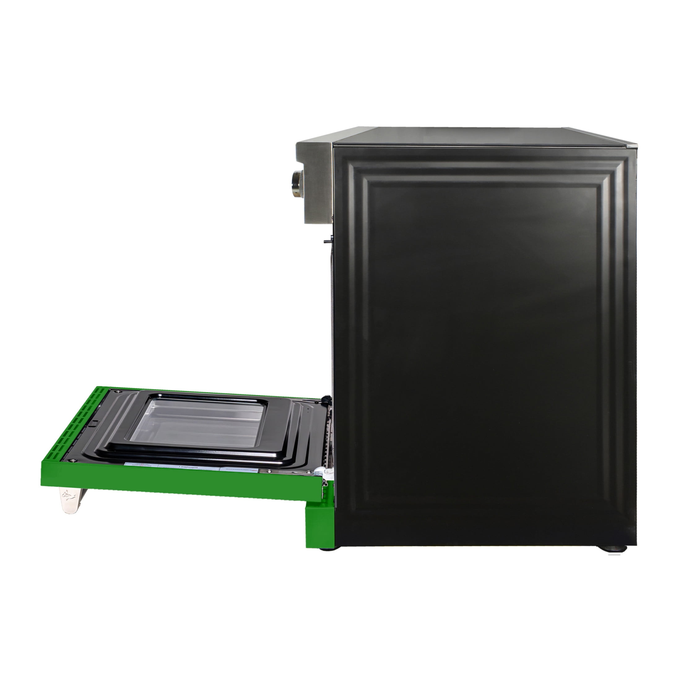 30" Electric Range w/ Green Door