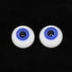 thumbnail image 5 of Muñeca BJD AOD OK RD con ojos redondos de cristal y atuendo Dollfie Azul real, 5 of 5