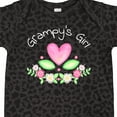 thumbnail image 4 of Inktastic Grampy's Girl Heart Flowers Girls Baby Bodysuit, 4 of 5