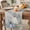 Blue-grey, variant on Blue Fall Pumpkin Table Runner - 36 Inch Long Autumn Maple Leaf Retro Thanksgiving Cotton and Linen Blended Dress Scarves Farmhouse Table Runner for Kitchen Dining, Coffee Table, 13" x 36"