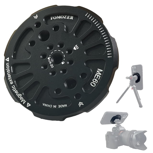 Adaptador de trípode FOMOZER ME60 magnético para iPhone