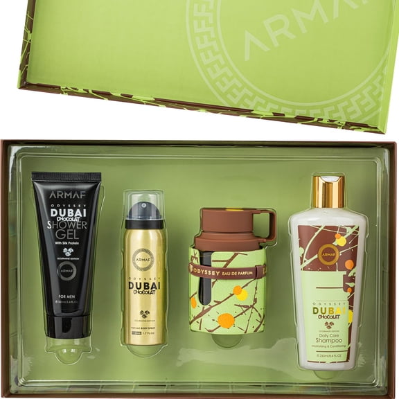 Set de Regalo Armaf Odyssey Dubai Chocolat 100ml Eau de Parfum Para Hombre