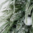 thumbnail image 7 of Christmas Tree 5FT Pre-Lit Spruce Snow Flocked Christmas Tree, Artificial Hinged Xmas Tree with LED Lights, Holiday Office Home Décor,Artificial Christmas Tree, 7 of 7