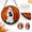 B, variant on Halloween Decoration, Bat Acrylic Sun Catcher, Round Hanging Decor for Indoor Window, Front Porch and Garden Decor, 7.4 in