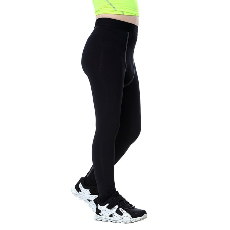 Men's Basketball Single Leg Tight Sports Pants 3/4 One Leg Compression Pants  Athletic Base Layer Underwear - Walmart.com