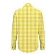 thumbnail image 5 of Women's Blouses & Button-Down Shirts! Comdrip Womens Long Sleeve Button Down Shirts Casual Blouse Tops Spring Fashion 2025 Womens Button Down Blouse Yellow1 4XL, 5 of 8