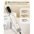 thumbnail image 6 of 7-in-1 Professional Hair Styler with 110,000 RPM Motor - Complete Ionic Hot Air Styling Tool with Auto-Wrap Curlers & Heat Protection for All Hair Types, 6 of 8