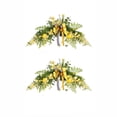 thumbnail image 5 of GadgetVLot Spring Fruit Wreath Artificial Lemons Front Door Summer Fruit Door Lemon Ribbon Lintel Wreath, 5 of 15