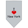 thumbnail image 3 of Pet and Dog Bandana Screen Printed, "I Heart NY", 3 of 10