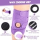 thumbnail image 2 of Rodillera para niños con estabilizres laterales, almohadillas de gel para rótula, correas ajustables, soporte de rodilla para niños y jóvenes, para deportes de lágrima de menisco, 2 of 3
