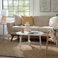 thumbnail image 4 of Gap Home Mid-Century Modern Simple 3 Leg Round Coffee Table, White, 4 of 17