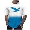 thumbnail image 1 of Playeras Hombre Gimnasio Verano Hombre 3D Impresión Digital Cuello Redondo Casual Manga Corta Camiseta, 1 of 4