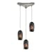 thumbnail image 3 of Elk Lighting Collage 3 Light Pendant in Satin Nickel, 3 of 3