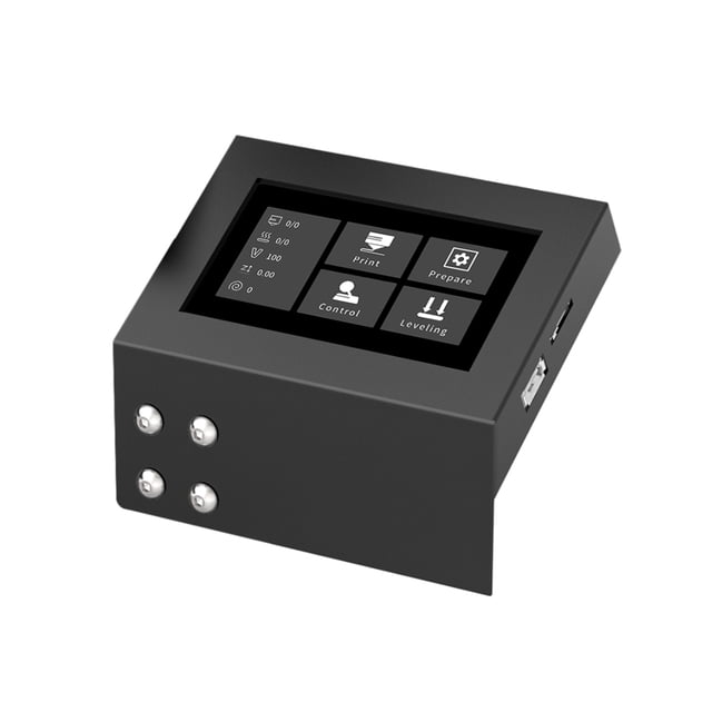 Creality 3D "Revolutionize Your 3D Printing Workflow with Smart Control Screen - Compatible with 32-bit Mainboards, Gcode Preview, Digital Weighing, Multilingual Support, Material Detection, and