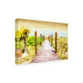 thumbnail image 2 of Trademark Fine Art 'Boardwalk on the Beach at Sunset' Canvas Art by Philippe Hugonnard, 2 of 3