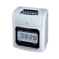 thumbnail image 2 of English Paper ID Card Punching Machine Electronic Attendance Machine LCD / Clock Face Attendance Machine With Built-in Battery ,Easy to Use, 2 of 5