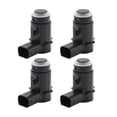thumbnail image 1 of Ofertas Únicas 4 Pcs Sensor de Estacionamiento de Respaldo para Ford F-150 2009-2014 Sensor de Asistencia de Estacionamiento Inversa No.9L3Z15K859C/9L3Z15K859D/684063 Negro, 1 of 1