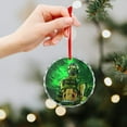 thumbnail image 6 of Apex Legends Octane Christmas Round Ornament Glass Circular Pendant Smooth Hanging Decoration for Home, Office & Christmas Tree, 6 of 8