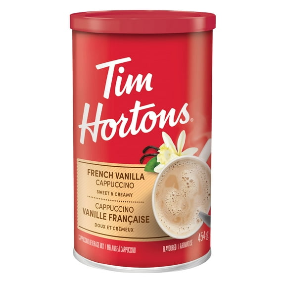 Tim Horton's Instant Cappuccino, French Vanilla, 16 Ounce