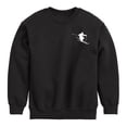 thumbnail image 2 of Instant Message - Home Skiing - Youth Crew Fleece Sweatshirt, 2 of 5