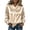 Gold, variant on Blouse for Women Casual Long Sleeve Fall Satin Woman's Tops Loose Tie Neck Solid Balloon Sleeve Tops