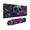 Watercolor Skull, variant on AIOE Extended Gaming Mouse Pad, Large Mouse Mat 3 mm Nature Rubber Base Mousepad with Stitched Edges, Non-Slip Desk Mat for Office Home Great Gift 31.5x11.8 Inch (Dark Canyon)