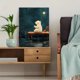 thumbnail image 5 of Qisvanset 12x16 Inch Polar Bear Fishing Canvas Wall Art, Ocean Animal Playroom Bedroom Birthday Decor, 5 of 5