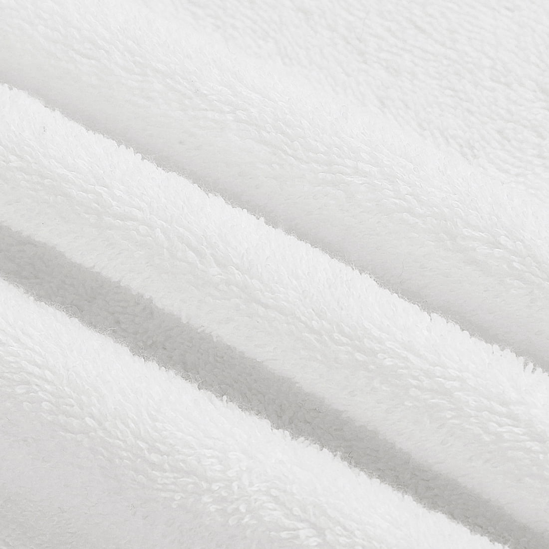 Unique Bargains 2-Pack Lightweight Cotton Hand Towels 16" x 30" Gray