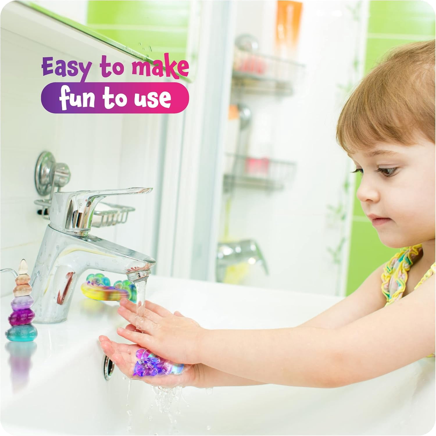 Unicorn Soap Making Kit - Crafts DIY Project Science STEM Activity Gift - Make Your Own Soap Kits