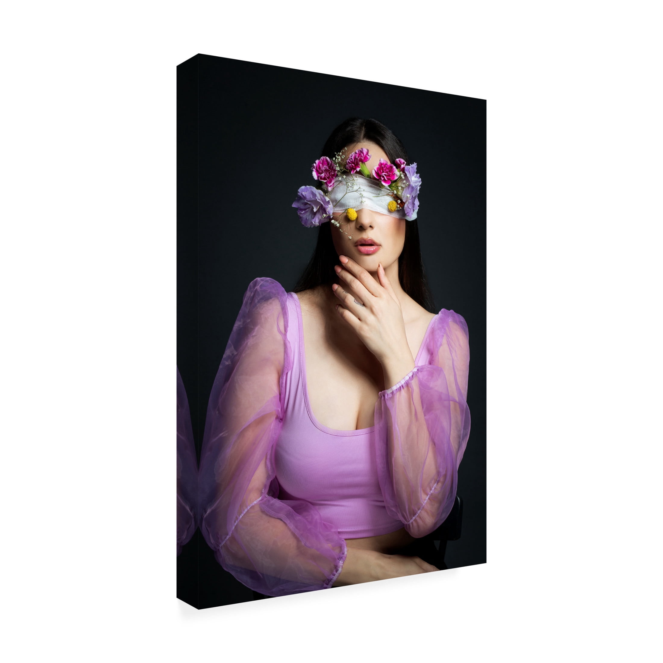 Trademark Fine Art Farid Kazamil Everyone has a wish Canvas Wall Art