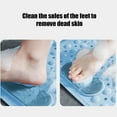 thumbnail image 4 of 27.56x15.75in Bathroom Anti-Slip Mat PVC Floor Mats with Foot Massage | Non-Skid Shower Bathtub Toilet Safety Mat (5 Colors 1.543lb)​, 4 of 6